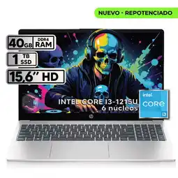 Falabella PORTATIL INTEL CORE I3 1215U 40 GB RAM 1 TB SSD PANTALLA 15,6 " FHD SILVER oferta