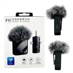 Falabella Micrófono Inalámbrico Solapa 3 en 1 Profesional F11 oferta