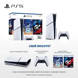 Falabella Playstation 5 Standar 1tb 2 Juegos (gt7 & Astro Bot) oferta