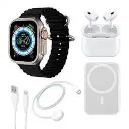 Falabella Combo Reloj Smart Watch X8 Ultra + Audifonos In Ear + Power Bank oferta