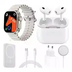 Falabella Combo Reloj Smart Watch X8 Ultra + Audifonos In Ear + Power Bank oferta