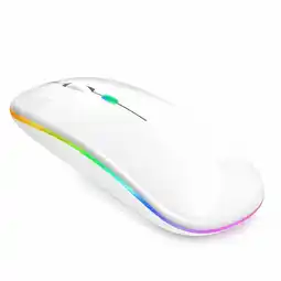 Falabella Mouse Para Computador Recargable Conexión Bluetooth Jr3 Blanco oferta