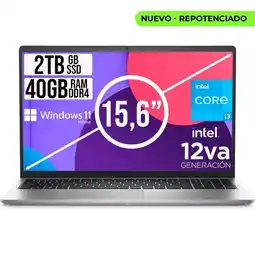 Falabella Portátil Inspiron 15 Intel Core i3 1215U 2TB SSD 40GB RAM Windows 11 Home oferta