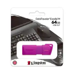 Falabella Memoria Usb 64Gb Usb 3.2 Gen 1 Neon Purple oferta