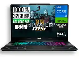 Falabella PORTATIL CYBORG 15 INTEL CORE 7 240H RTX 5060 8GB SSD 1TB RAM 32GB 15.6 FHD 144HZ oferta