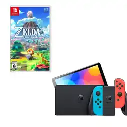 Falabella Switch Oled Neon Con Juego Zelda Links oferta