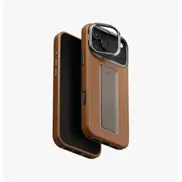 Falabella Funda Heldro Pro en Cuero Sintetico Caramelo Compatible con iPhone 17 pro Max oferta