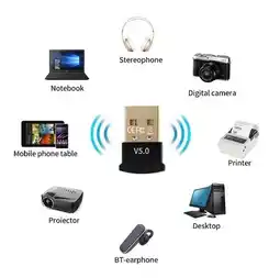 Falabella Receptor Usb Bluetooth 5.0 oferta