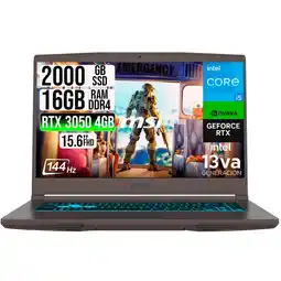 Falabella PORTATIL THIN 15 INTEL I5-13420H RTX 30504GB SSD 2TB RAM 16GB 15.6 FHD 144HZ oferta