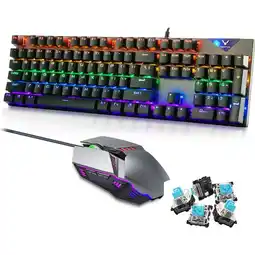 Falabella Combo Gamer Teclado y Mouse JG609 RGB USB oferta
