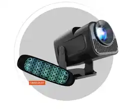 Falabella Proyector Android Hy 320 Mini Full Hd 4k 200 Pulgadas Wifi 5g + Control oferta