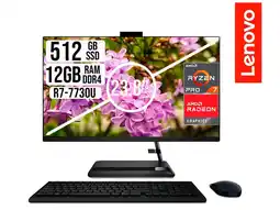 Falabella TODO EN UNO RYZEN 7-7730U SSD 512GB RAM 12GB LED 23,8 LED NEGRO oferta