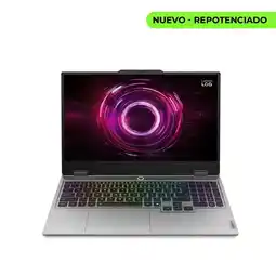 Falabella PORTATIL GAMER LOQ 15AHP10 - RYZEN 7 250 -RAM 32GB - SSD 512GB - RTX 5060 8GB oferta