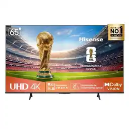 Falabella Televisor - 65 Pulgadas - UHD 4K Dolby Vision - 65A6NV oferta