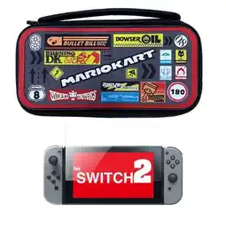 Falabella Estuche Rígido De Diseño Gris Oscuro + Vidrio Compatible Con Switch 2 oferta