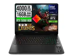 Falabella PORTATIL OMEN 16 CORE ULTRA 7 255H RTX5060 8GB SSD 4TB RAM 16GB 16 2K IPS oferta