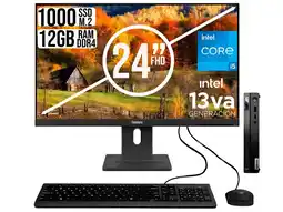 Falabella COMPUTADOR TINY INTEL CORE I5-13420H SSD 1TB RAM 12GB 24 FHD E24-40 oferta