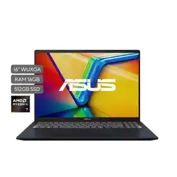 Falabella Portatil VivoBook 16 AMD Ryzen AI 7 16GB RAM 512GB SSD 16 WUXGA Quiet Blue oferta