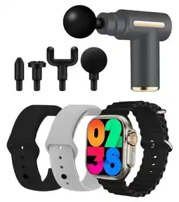 Falabella Smartwatch Tk-89 Max De 2.02 Con Mini Pistola Masajeadora 6 Velocidades oferta