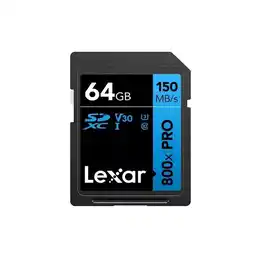 Falabella Tarjeta De Memoria SDXC 800x / BLUE series 64 gb oferta