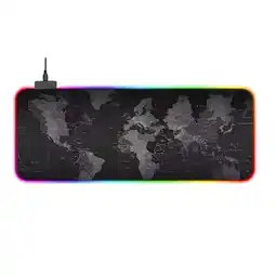 Falabella Mouse Pad Gamer Gigante Con Luz Led RGB Alfombra de Escritorio 90x40Cm oferta