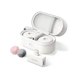 Falabella Micrófono Inalámbrico Omic-u Conexion Tipo C Color Blanco oferta