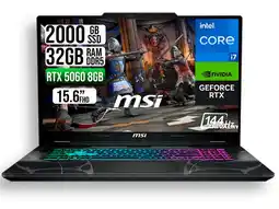 Falabella PORTATIL CYBORG 15 INTEL CORE 7 240H RTX 5060 8GB SSD 2TB RAM 32GB 15.6 FHD 144HZ oferta