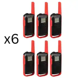 Falabella 6 Radios de Comunicación T210 Walkie Talkies Vox Originales oferta