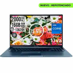 Falabella PORTATIL VIVOBOOK INTEL CORE I7-13620H SSD 2TB RAM 16GB 15.6 FHD oferta