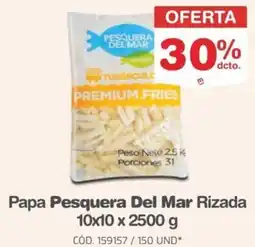 Makro Del mar papa pesquera rizada oferta