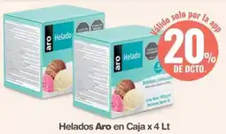 Makro Aro helados en caja oferta