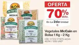 Makro Mccain vegetales en bolsa oferta
