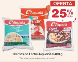 Makro Alquería cremas de leche oferta
