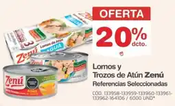 Makro Zenú trozos de atún oferta