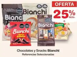 Makro Bianchi chocolates y snacks oferta