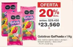 Makro Gel'hada gelatinas oferta