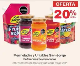 Makro San jorge mermeladas y untables oferta