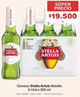 Makro Stella artois cerveza botella oferta
