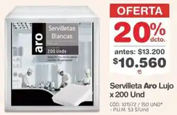 Makro Aro servilleta lujo oferta
