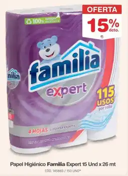 Makro Familia papel higiénico expert oferta