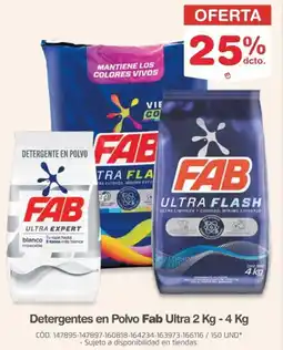 Makro Fab ultra detergentes en polvo oferta