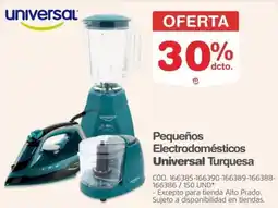 Makro Universal pequeños electrodomésticos turquesa oferta