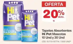 Makro Hi pet tapetes absorbentes mascotas oferta