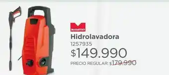 Easy Hidrolavadora mccarthy oferta