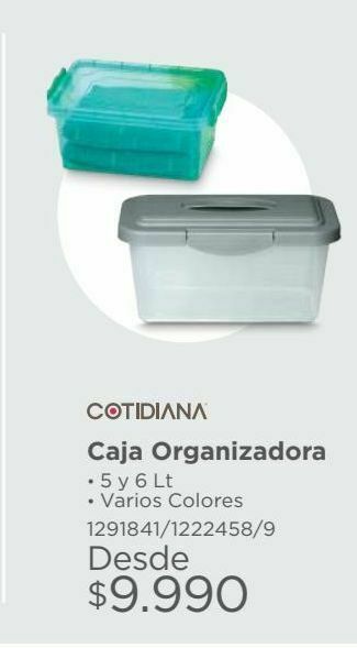 Easy Caja con tapa cotidiana oferta