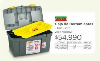 Easy Caja de herramientas vanyplas oferta