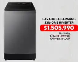 Mercapava Samsung lavadora oferta