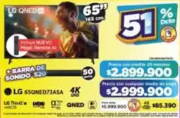 Alkomprar Lg smart tv 65" oferta