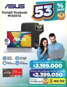 Alkomprar Asus portátil vivobook M1405YA oferta