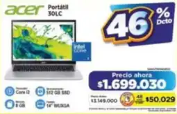 Alkomprar Acer portátil 30LC oferta